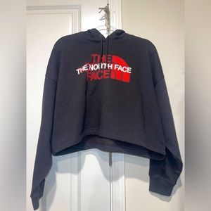 New The North Face cropped hoodie
